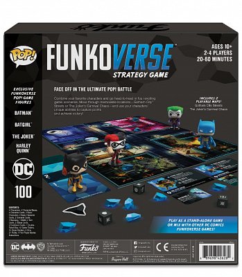 DC Comics Funkoverse Board Game 4 Character Base Set *English Version*