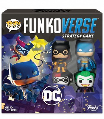 DC Comics Funkoverse Board Game 4 Character Base Set *French Version* --- DAMAGED PACKAGING