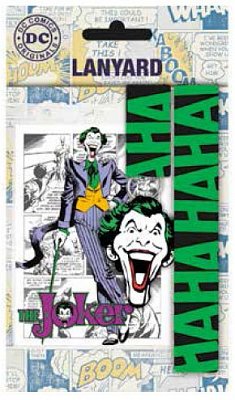 DC Comics Lanyard with Rubber Keychain Joker