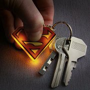 DC Comics Light-Up Keychain Superman Logo