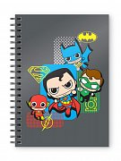 DC Comics Notebook Justice League Chibi