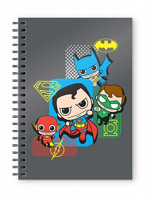 DC Comics Notebook Justice League Chibi