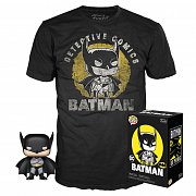 DC Comics POP! & Tee Box Batman Sun Faded heo Exclusive