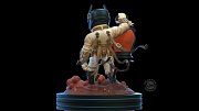 DC Comics Q-Fig Elite Figure Batman: Last Knight On Earth 10 cm --- DAMAGED PACKAGING
