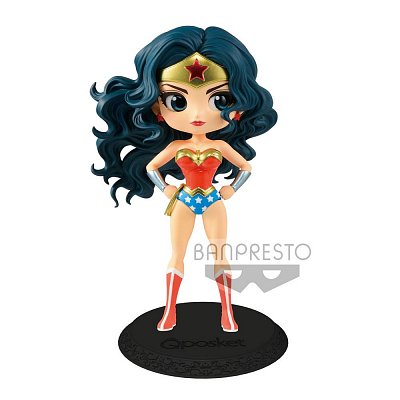 DC Comics Q Posket Mini Figure Wonder Woman B Special Color Version 14 cm