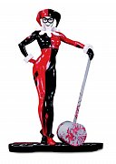 DC Comics Red, White & Black Statue Harley Quinn by Adam Hughes 19 cm