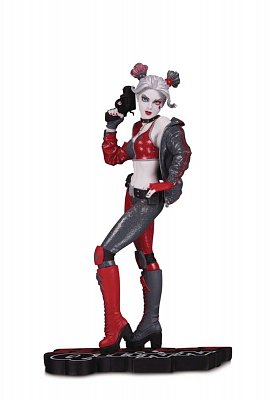DC Comics Red, White & Black Statue Harley Quinn by Joshua Middleton 19 cm