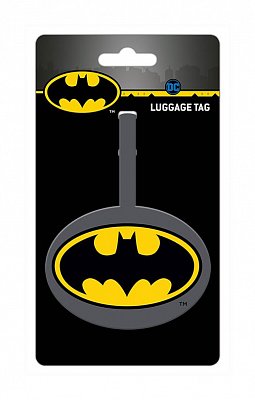 DC Comics Rubber Luggage Tag Batman Logo
