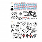 DC Comics Temporary Tattoos 40-Set Harley Quinn