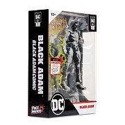 DC Direct Page Punchers Action Figure Black Adam with Black Adam Comic (Line Art Variant)