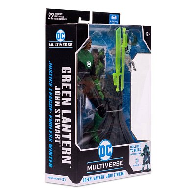 DC Multiverse Build A Action Figure Green Lantern John Stewart Endless Winter 18 cm