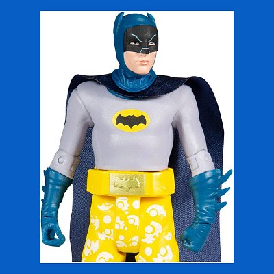 DC Retro Action Figure Batman 66 Batman Swim Shorts 15 cm