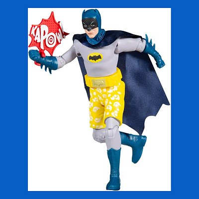 DC Retro Action Figure Batman 66 Batman Swim Shorts 15 cm