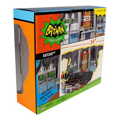 DC Retro Playset Batman 66 Batcave - Poškozený obal