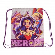DC Super Heroes Girls Gym Bag Characters
