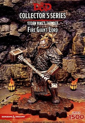 D&D Collectors Series Miniatures Unpainted Miniature Storm Kings Thunder Fire Giant Lord