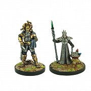 D&D Collectors Series Miniatures Unpainted Miniatures Marlos Urnrayle & Earth Priest