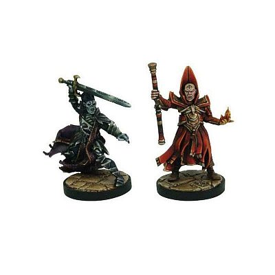 D&D Collectors Series Miniatures Unpainted Miniatures Naergoth Bladelord & Rath Modar