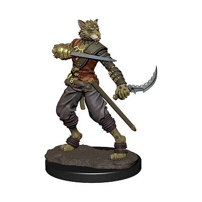 D&D Icons of the Realms Premium miniaturní předbarvené pouzdro Tabaxi Rogue pro muže (6)