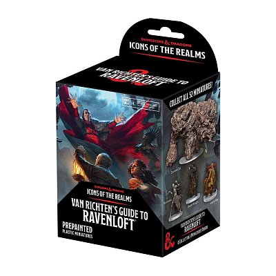 D&D Icons of the Realms: Van Richten's Guide to Ravenloft (Sada 21) Booster Brick (8)