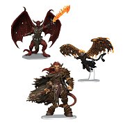 D&D Icons of the Realms předmalované miniatury Archdevils - Bael, Bel a Zariel