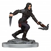 D&D Nolzur's Marvelous Miniatures Unpainted Miniatures 2-balení Half-elf Rogue Female Case (4)
