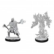 D&D Nolzur's Marvelous Miniatures Unpainted Miniatures Allip & Deathlock Case (2)