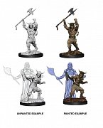 D&D Nolzur\'s Marvelous Miniatures Unpainted Miniatures Male Human Barbarian Case (6)