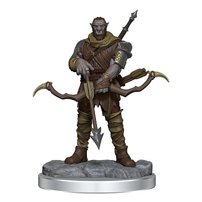 D&D Nolzur's Marvelous Miniatures Nenabarvené miniatury 2 balíčky Orc Ranger mužské pouzdro (4)