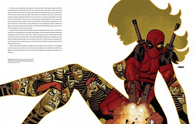 Deadpool Art Book Drawing the Merc with a Mouth