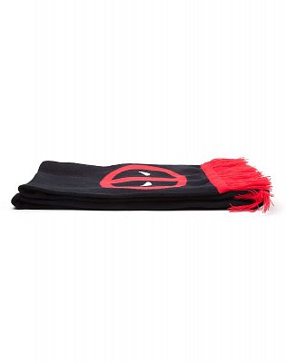 Deadpool Knitted Scarf Classic Logo & Big Face