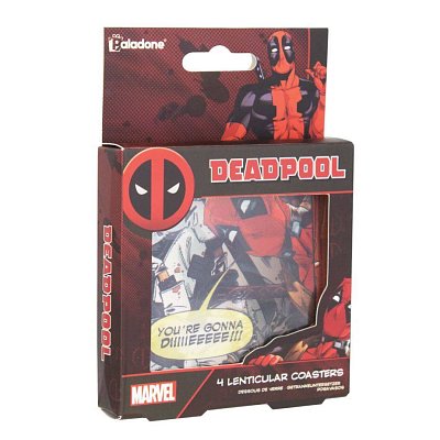 Deadpool Lenticular Coaster 4-Pack