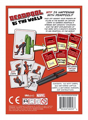 Deadpool Party Card Game Deadpool vs The World *English Version*