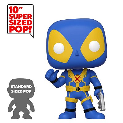 Deadpool Super Sized POP! Vinyl Figure Thumb Up Blue Deadpool 25 cm