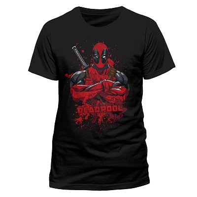 Deadpool T-Shirt Pose Splash