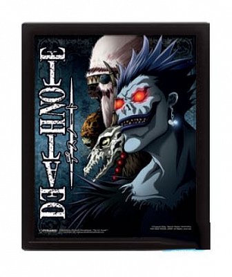 Death Note Framed 3D Lenticular Poster Pack Shinigami 26 x 20 cm (3)