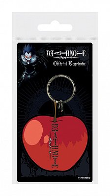Death Note Rubber Keychain Apple 6 cm