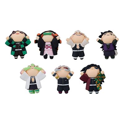 Demon Slayer: Kimetsu no Yaiba Puchi PVC obchodní figurka 7-balení Puchitto Lay-Down Set 1 3 cm