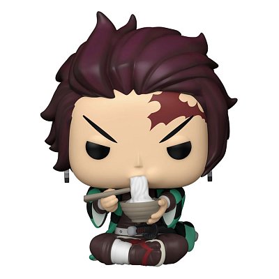 Demon Slayer POP! Animation Vinyl Figure Tanjiro w/Noodles 9 cm