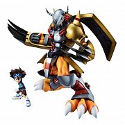 Digimon Adventure GEM Series PVC socha Wargreymon & Taichi 25 cm