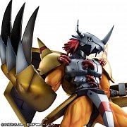 Digimon Adventure GEM Series PVC socha Wargreymon & Taichi 25 cm
