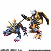 Digimon Adventure GEM Series PVC socha Wargreymon & Taichi 25 cm