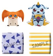 Digimon Adventure Look Up PVC Statues Gabumon&Patamon set 11 cm