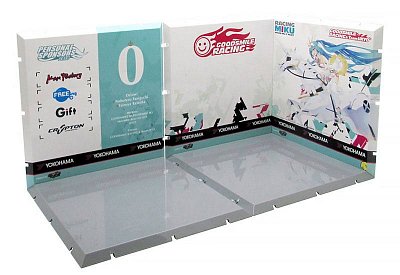Dioramansion 150 Decorative Parts for Nendoroid and Figma Figures Racing Miku 2015 Pit