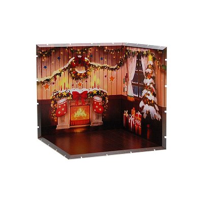 Dioramansion 200 dekorativních dílů pro figurky Nendoroid a Figma Vánoce