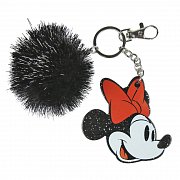 Disney Acrylic Keychain Minnie Mouse Face