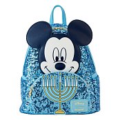 Disney by Loungefly Backpack Mickey Mouse Happy Hanukkah Menorah