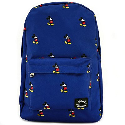 Disney by Loungefly Backpack Mickey Print Blue