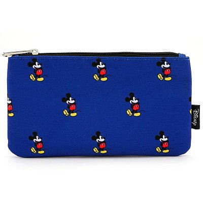 Disney by Loungefly Coin/Cosmetic Mickey Print Blue