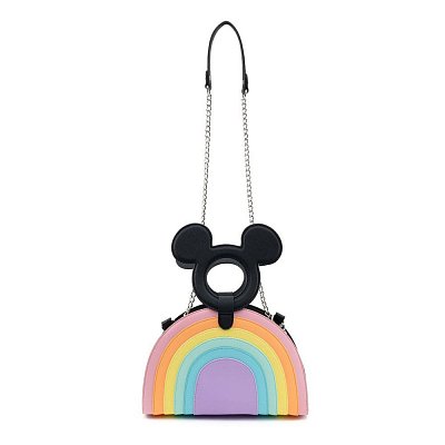 Disney by Loungefly Crossbody Mickey Mouse Pastel Rainbow